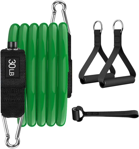 Miniatura 8 de VEICK Bandas de resistencia, una sola banda de ejercicio, bandas de entrenamiento de resistencia para entrenamientos en casa, fitness, pilates