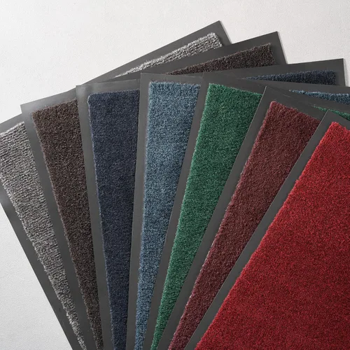 Miniatura 8 de Consolidated Plastics Tapete económico para interiores y exteriores con parte trasera de goma antideslizante, absorbe el agua, alfombra resistente