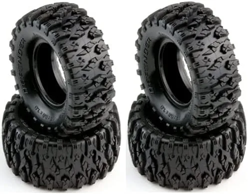 Miniatura 6 de Powerhobby 24 1.0" Micro Rock Crawler Neumáticos (4) 124 Axial SCX24 Carisma MSA-1E Associated Enduro24 RCW4D Rascal (MT10)