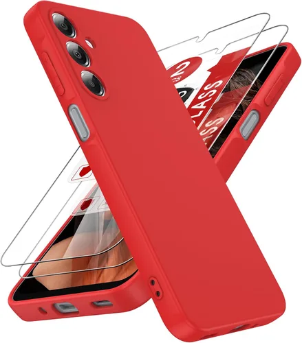 Miniatura 60 de LeYi Funda para Motorola Moto G Play 4G 2024: Funda para Moto G Play 4G 2024 con funda delgada y antiarañazos, silicona líquida a prueba de golpes