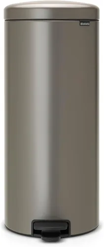 Miniatura 55 de Brabantia NewIcon - Cubo de basura con pedal de cierre suave para cocina, con cubo extraíble, 3.2 galones, azul soñado Azul (Dreamy Blue)