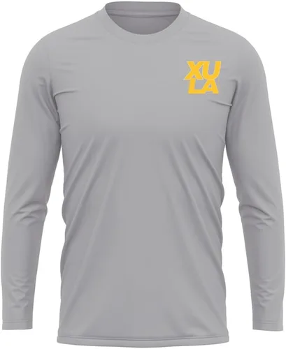 Miniatura 222 de Camisa deportiva de manga larga oficial de la NCAA Collegiate para hombre, con logotipo en el pecho izquierdo, colección Athletic Heather