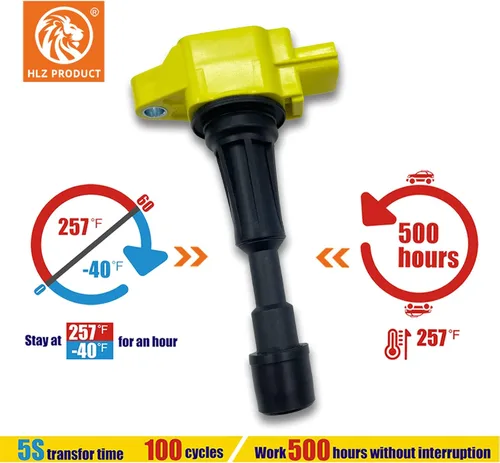Miniatura 2 de Bobina de encendido de alto rendimiento ZJ20-18-100 ZJ2018100 ZJ49-18-100 ZJ4918100 UF-655 UF655 C1790 JUEGO DE 4 COMPATIBLE CON MAZDA 2 1.5L L4 ZY