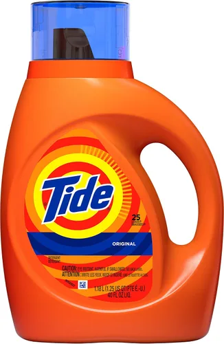 Miniatura 22 de Tide Detergente líquido para ropa, original, 100 cargas, 146 onzas líquidas, compatible con alta eficiencia