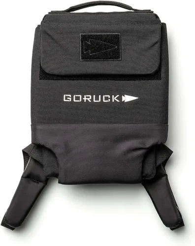 GORUCK Ruck Plate Carrier 3.0 - Mochila de Rucking con Peso Aerodinámica con Soporte Ergonómico para la Espalda y Correas Extra Acolchadas, Negro,