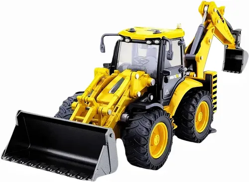 Miniatura 10 de Camiones de juguete de metal para niños, camión volquete de metal, juguete para interiores y exteriores, juguetes de construcción de metal fundido a