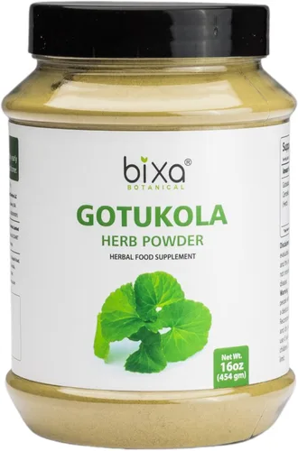 Miniatura 6 de bixa BOTANICAL Suplemento de hierbas naturales ayurvédicas Gotu Kola (Centella Asiatica) Pure Authentic Premium Quality Mejora la salud general
