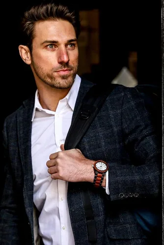Miniatura 4 de Wilds Relojes de madera para hombre con visualización de fecha colección minimalista analógicos de madera con movimiento de cuarzo japonés de alta
