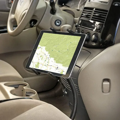 Miniatura 5 de ARKON Mounts TAB188L22AL - Soporte para riel de asiento de coche y camión o tableta, riel de asiento de alta resistencia y montaje en el suelo