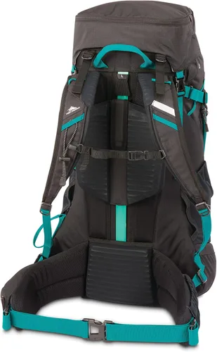 Miniatura 2 de High Sierra Pathway 2.0 Mochila con funda de almacenamiento de hidratación, para senderismo, ciclismo, camping, viajes, color negro, 75 L