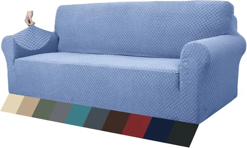 Miniatura 25 de Fundas elásticas 2025 para chaise longue de sofá seccional, funda individual para chaise longue removible y lavable, funda de repuesto para asiento