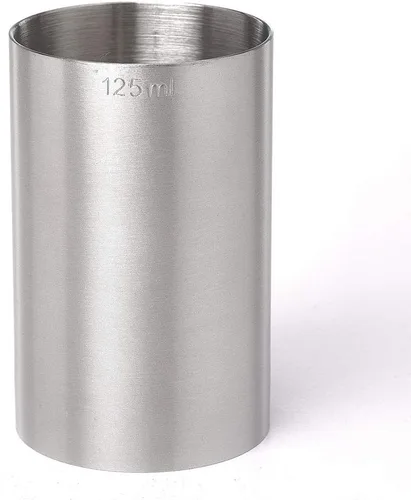 Miniatura 3 de Barfly Dedal sin costuras unisex para adultos, acero inoxidable, 4.2 fl oz de EE.UU