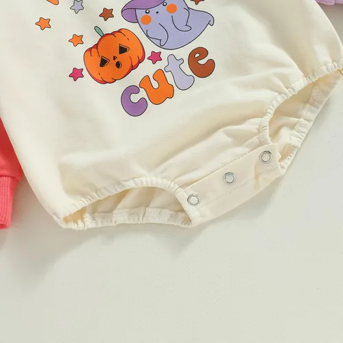 Miniatura 7 de Traje de Halloween para bebé, niño, niña, sudadera de calabaza, mameluco de burbujas, suéter de gran tamaño, ropa de otoño e invierno