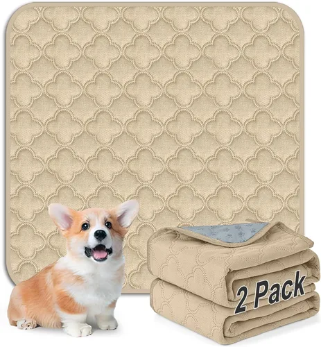 Miniatura 33 de FunFurry Forro lavable para jaula de conejillo de indias, paquete de 4 almohadillas reutilizables y lavables, ropa de cama impermeable
