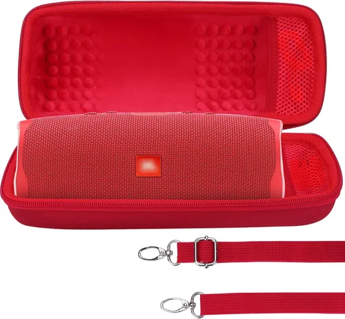 Miniatura 23 de Carcasa Rígida Lebakort Compatible con Altavoz JBL Charge 5 Charge 4 Impermeable (Carcasa Negra)