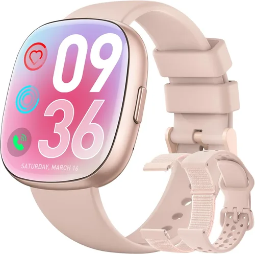 Miniatura 10 de Reloj inteligente para hombres y mujeres Fitness: 1.83 "Fitness Tracker con Blutooth Call 24/7 Frecuencia cardíaca SpO2 Monitor de sueño IP68