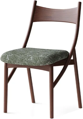 Miniatura 15 de Sillas de comedor de madera, sillas de comedor, silla de cocina, silla lateral de cocina con respaldo alto con paquete suave para salas de estar