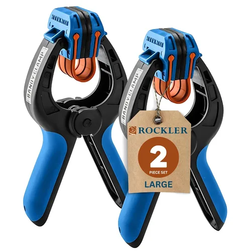 Miniatura 11 de Rockler abrazadera tamaño medio, 1 par