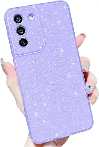 Miniatura 59 de MINSCOSE Compatible con Samsung Galaxy S22 Plus Case, Bonito Color Neón Brillante, con Purpurina Brillante Delgada Resistente a Golpes de Silicona