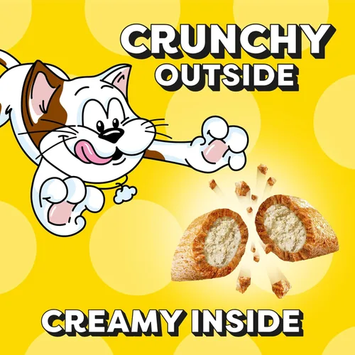 Miniatura 4 de TEMPTATIONS Jumbo Stuff Crunchy and Soft Cat Treats Sabroso sabor a pollo, 5.3 oz (paquete de 10)