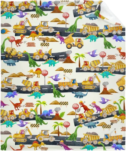 Miniatura 11 de Manta Personalizada con Nombre de Dinosaurio Regalos Personalizados Mantas de Franela Súper Suaves y Ligeras Manta para Niños, Adultos, Adecuada