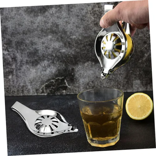 Miniatura 5 de Zerodeko Exprimidor de limón Exprimidor de limón Exprimidor manual de frutas Exprimidor de cítricos Exprimidor de frutas de acero inoxidable