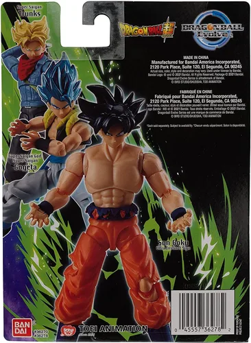 Miniatura 10 de Bandai Namco - Dragon Ball Super - Goku Ultra Instinct, figura de acción de 5 pulgadas Dragon Ball Evolve