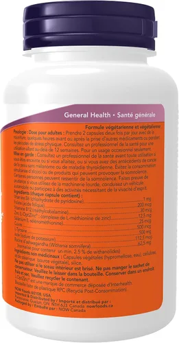 Miniatura 3 de Energía de la tiroides de Now Foods, Cápsulas Vegetarianas., 3368, 1, 1