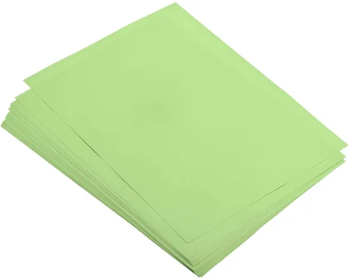 Miniatura 14 de MECCANIXITY 100 Hojas de Papel de Copia de Color 8.3 x 11.7 Pulgadas Papel de Impresora 80gsm Amarillo Limón para Impresión de Oficina, Copia