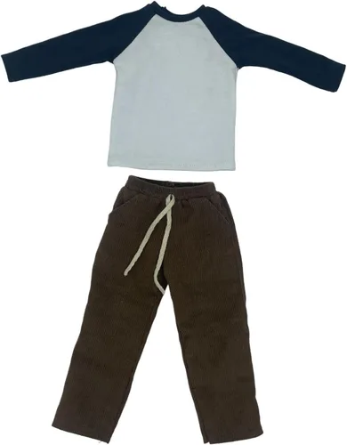 Miniatura 8 de Colaxi Figura masculina a escala 1/6, ropa de muñeca hecha a mano, traje completo, disfraz de figura de acción para figuras de soldados masculinos
