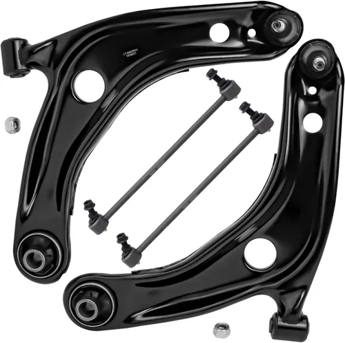 Miniatura 27 de Detroit Axle - Brazos de control superiores traseros para Chrysler 300 Dodge Challenger Charger Magnum, reemplazo del conjunto de brazos de control