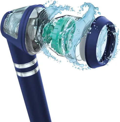 POSEION BT100 DB Cabezal de Ducha Filtrado – De Mano, Alta Presión, Filtro de Sedimentos Magnetizado, Chorro de Agua Ultrafino, Comodidad Tipo Spa,