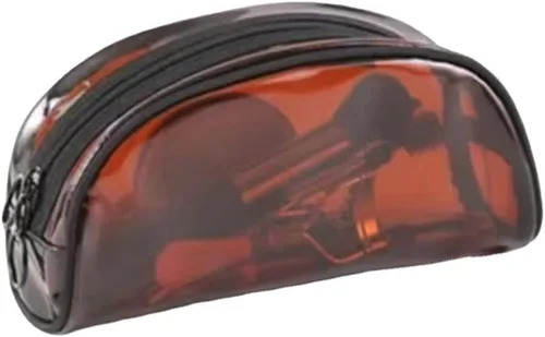 Miniatura 4 de ZITEZHGO Bolsa de cosméticos transparente para mujer, bolsa de viaje, bolsa de maquillaje, bolsa de aseo impermeable, organizador de PVC, Claro