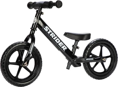 Miniatura 10 de Strider Bicicleta deportiva de 12 pulgadas – Bicicleta de equilibrio sin pedal para niños de 1 a 4 años – Incluye almohadilla de seguridad, asiento