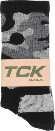 Miniatura 27 de TCK Calcetines de lana merino para hombres y mujeres para senderismo, caza, ciclismo de montaña, longitud de la tripulación para botas