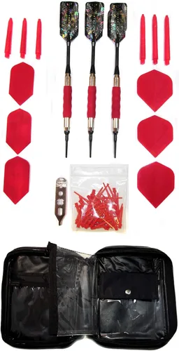 Miniatura 12 de Viper Dardos de punta suave Sure Grip con kit de accesorios Anaranjado Neón