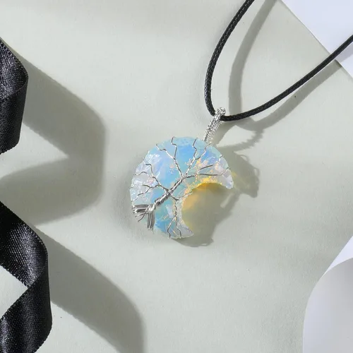 Miniatura 20 de Crystal Necklace, Crystals, Crystal Gifts, Gemstones, Crystal Pendant, Spiritual Gifts
