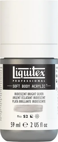 Miniatura 99 de Liquitex Professional Soft Body - Pintura acrílica, botella de 2 onzas (59 ml), blanco titanio Titanio Blanco