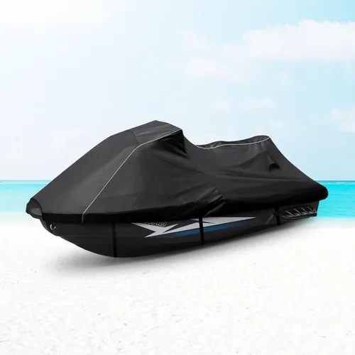 Miniatura 9 de Funda impermeable para moto acuática, ajuste personalizado para Sea-doo Spark3up Spark Trixx 3up, 600D Oxford a prueba de rayos UV, remolcable