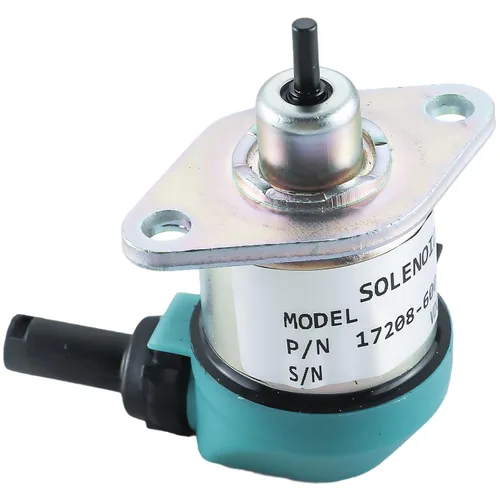 17208-60015 Solenoide de corte de combustible 17208-60010 17208-60012 17208-60016 17208-60017 Reemplazo para motor Kubota D905 D1005 D1105 V1205