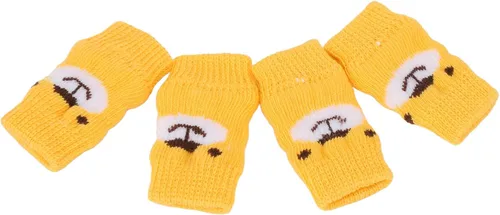 Miniatura 9 de Haofy 4PCS Dog Elbow Protector Sleeve Dog Recovery Sleeve Cartoon Bear Pattern Joint Protection Knee Socks Anti Slip Dirt Prevent Injury Protect The