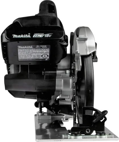 Miniatura 8 de Makita XSH04RB 18V LXT Kit de sierra circular sin escobillas sin escobillas de iones de litio subcompacto de 6-1/2" (2.0Ah)