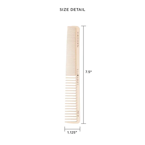 Miniatura 4 de Cricket Silkomb Pro-20 - Peine de corte de cabello multiusos - Inyección de silicona, dientes sin costuras con patrón de dientes dual para corte