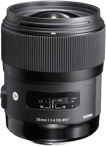 Miniatura 11 de Sigma 35mm F1.4 Art DG HSM Lens para Canon, Negro, 3.7 x 3.03 x 3.03 (340101)