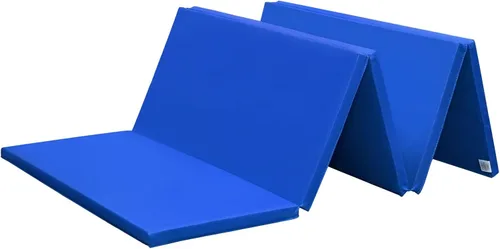 Miniatura 13 de KaRaDaStyle Colchoneta de Gimnasia Plegable de Estiramiento 75"x31"x1.2" Ejercicio Entrenamiento Muscular Juego de Niños Colchoneta de Barra