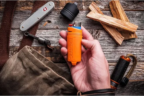 Miniatura 7 de EXOTAC - FireSLEEVE Funda impermeable para encendedor no incluye encendedor (negro)
