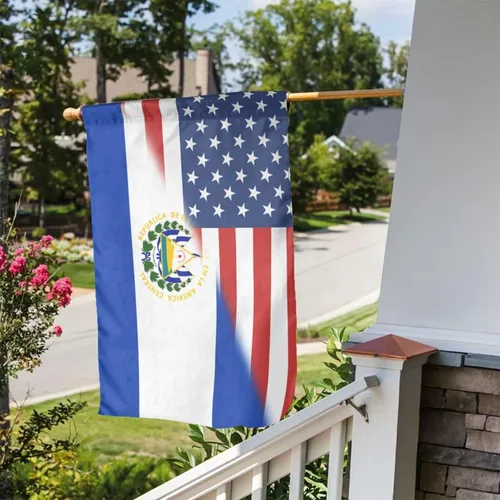 Miniatura 10 de Bandera de las Bahamas de Estados Unidos para el jardín, 12 x 18 pulgadas, pancartas verticales, cartel de doble cara para decoración del hogar