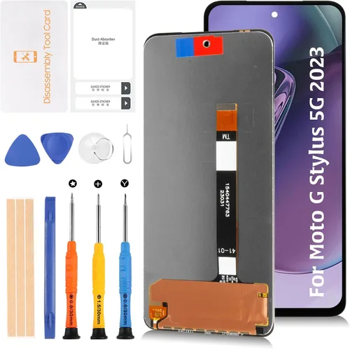Para Motorola Moto G Stylus 5G 2023 6.6 pulgadas Pantalla LCD de repuesto Pantalla LCD táctil digitalizador Asamblea XT2315-1 con herramientas de
