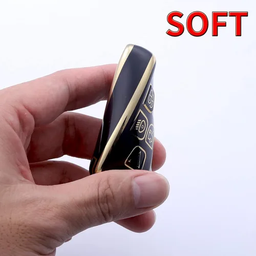 Miniatura 5 de Funda para llavero Land Rover/Jaguar, compatible con Evoque Velar Sport Discovery Freelander2 LR4 Land Rover Sport y Jaguar XF XJ XE F-PACE F-TYPE