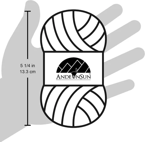 Miniatura 8 de (3 madejas pequeñas y hermosas) Mezcla de hilo de alpaca Umayo [165 yardas en total] Rojo, #5 voluminoso